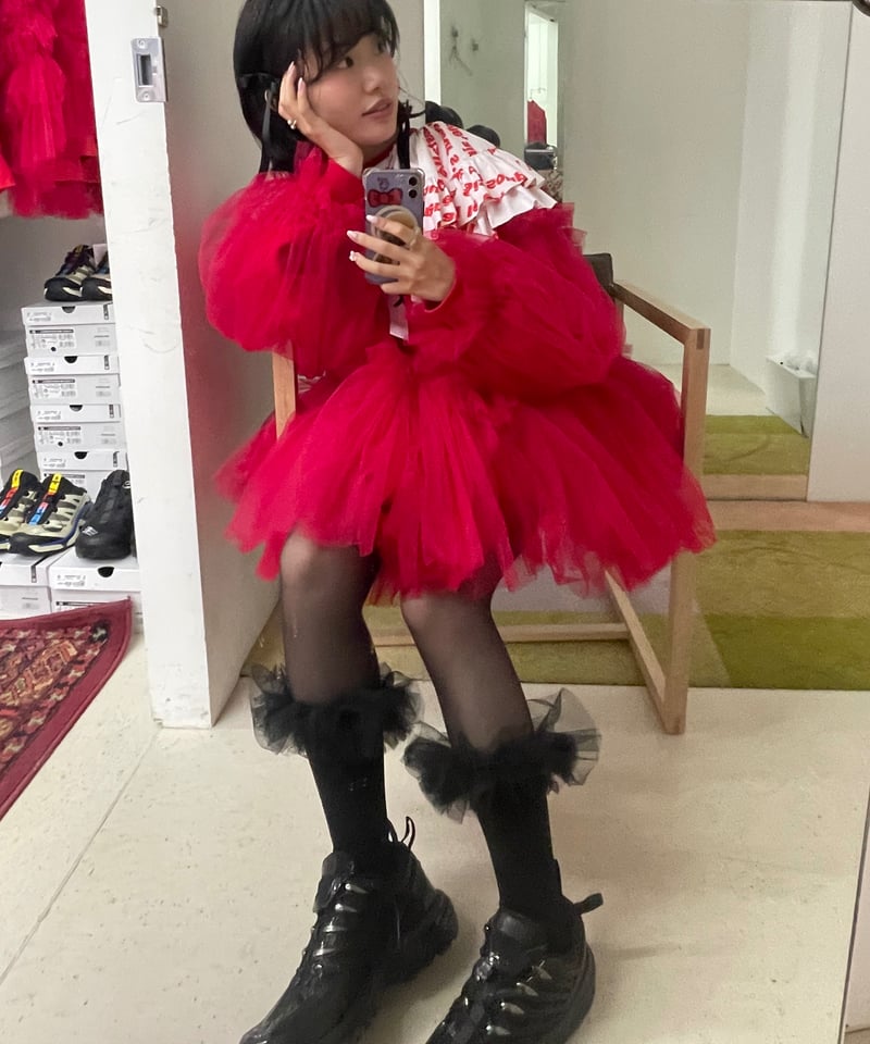 VIVIANO / Swell Tulle Sweat Shirt | JURK shop t