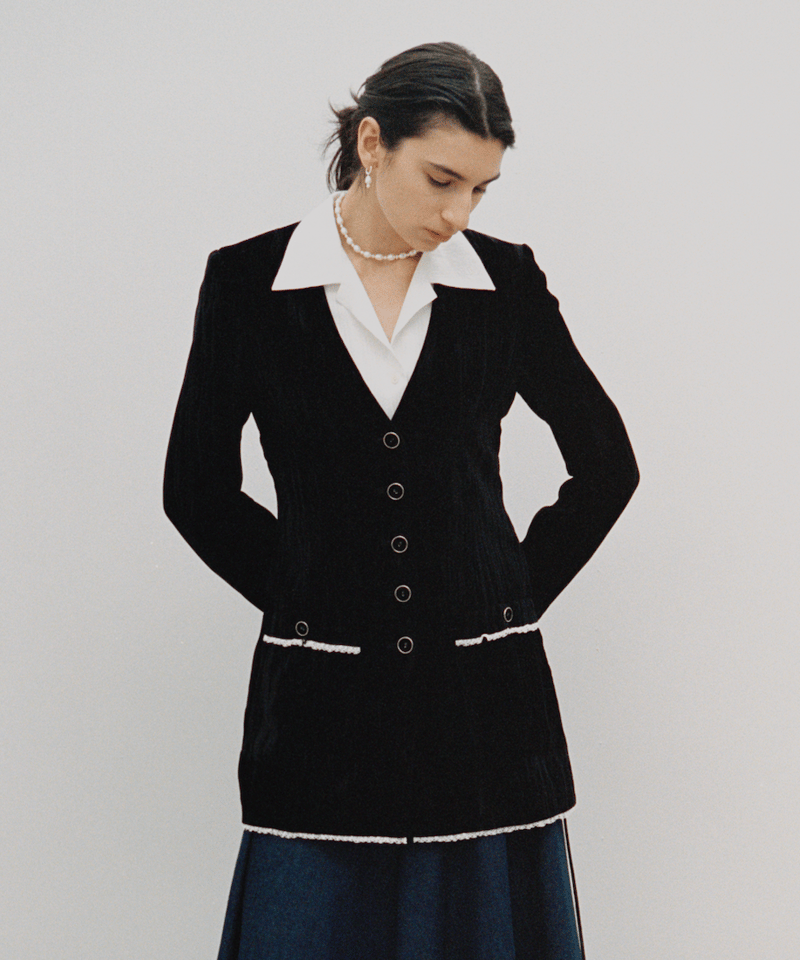 ジャケット・アウター FETICO/velvet jacket FETICO(フェティコ)のVelvet Jacketの通販｜PALETTE art aliveの