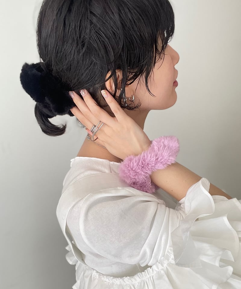 heyep / Faux Fur Scrunchie | JURK shop tokyo