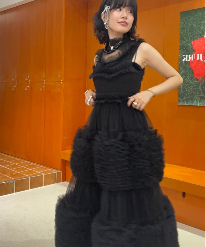 ワンピース siste jane Masterpiece Tulle Dress DREAM sisterjane / Black Swan Tulle Dress | JUR