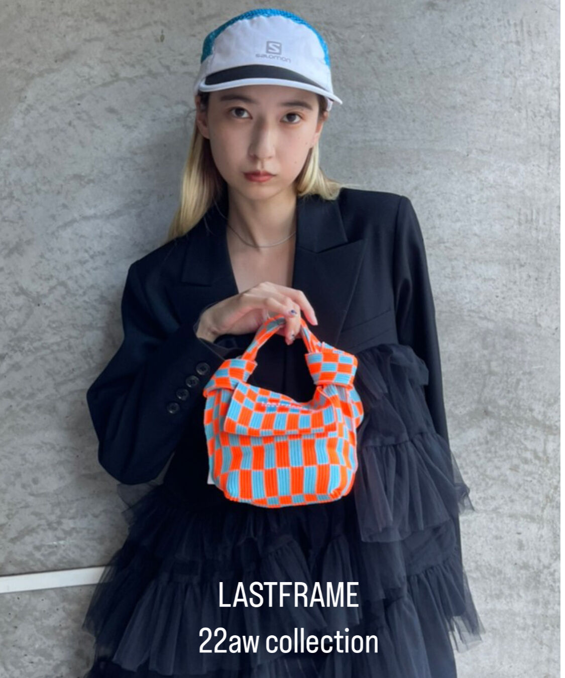 LASTFRAME / Ichimatsu obi bag (mini) | JURK TOKYO LASTFRAME / Ichimatsu obi bag (mini) | JURK TOKYO