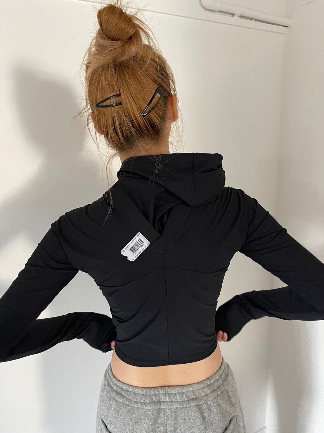 トップス prototypes / leggings hoodie PROTOTYPES leggings hoodie sweater - Black | Garmentory