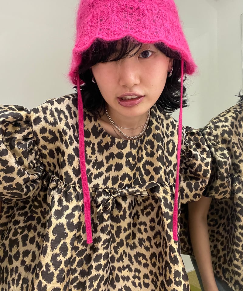 FUMIE=TANAKA / knit lace hat | JURK TOKYO FUMIE=TANAKA / knit lace hat | JURK TOKYO