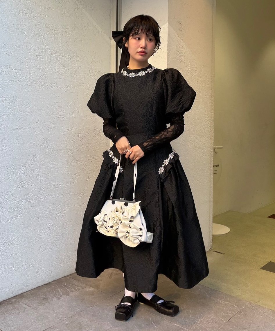 VIVIANO / Ruffle Hand Bag | JURK shop tokyo