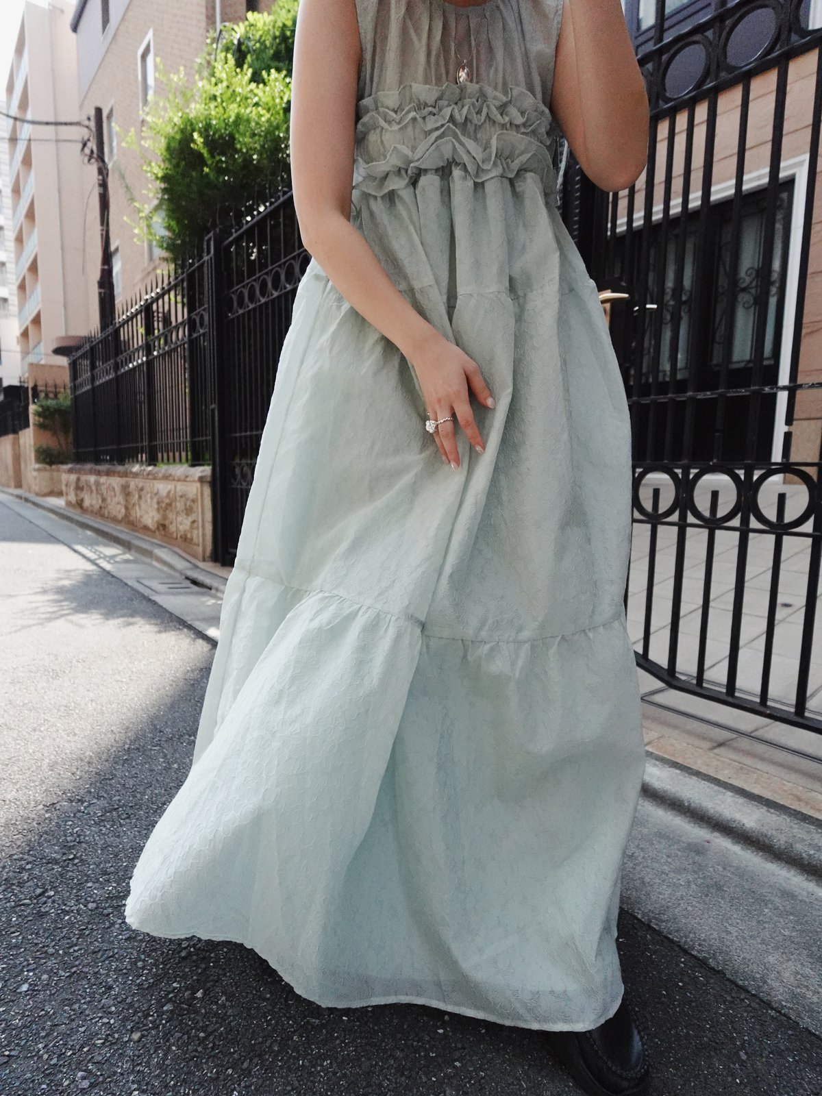 DREAM sisterjane / Perdita Organza Midi Dress |