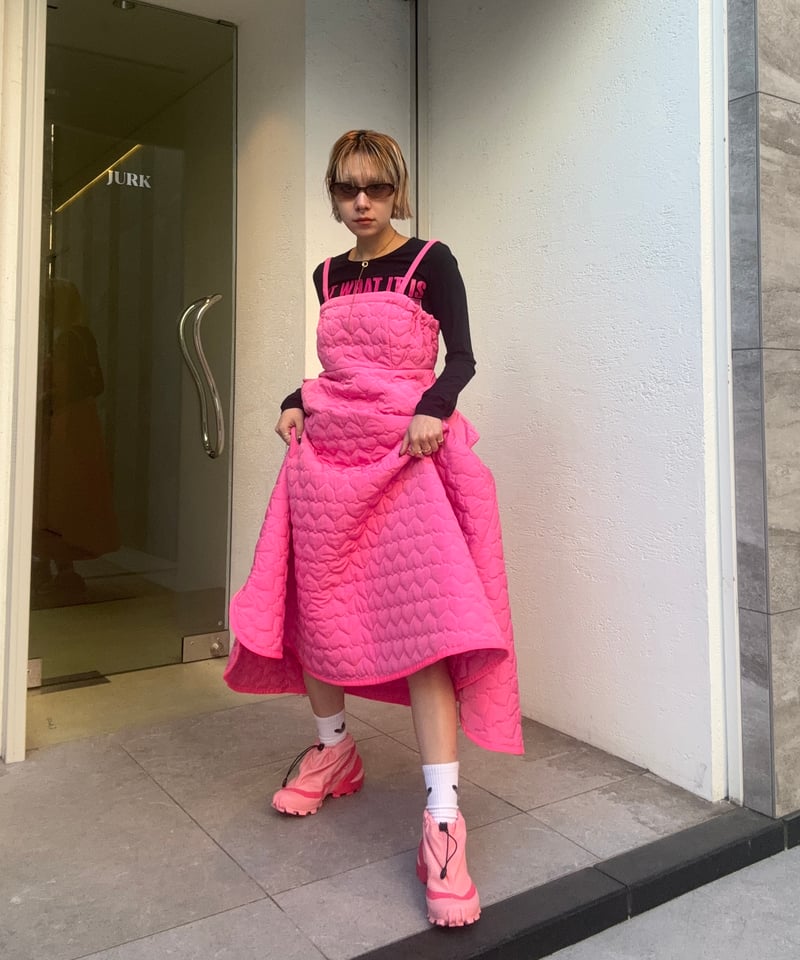 viviano ss21 キャミワンピース viviano / Quilted Cami Dress | JURK shop tokyo