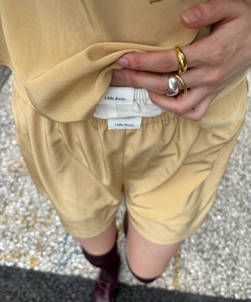 Little $uzie / silk touch TA shorts | JURK shop