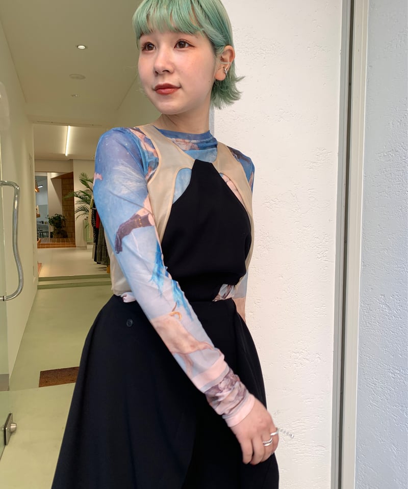 VADERETRO / tentation mesh top | JURK TOKYO VADERETRO / tentation mesh top | JURK TOKYO