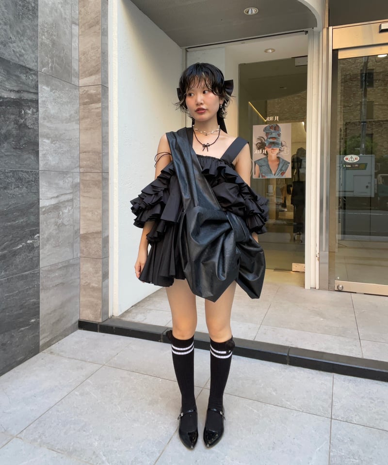 トップリボンバッグ naokitomizuka / Design ribbon bag | JURK shop t