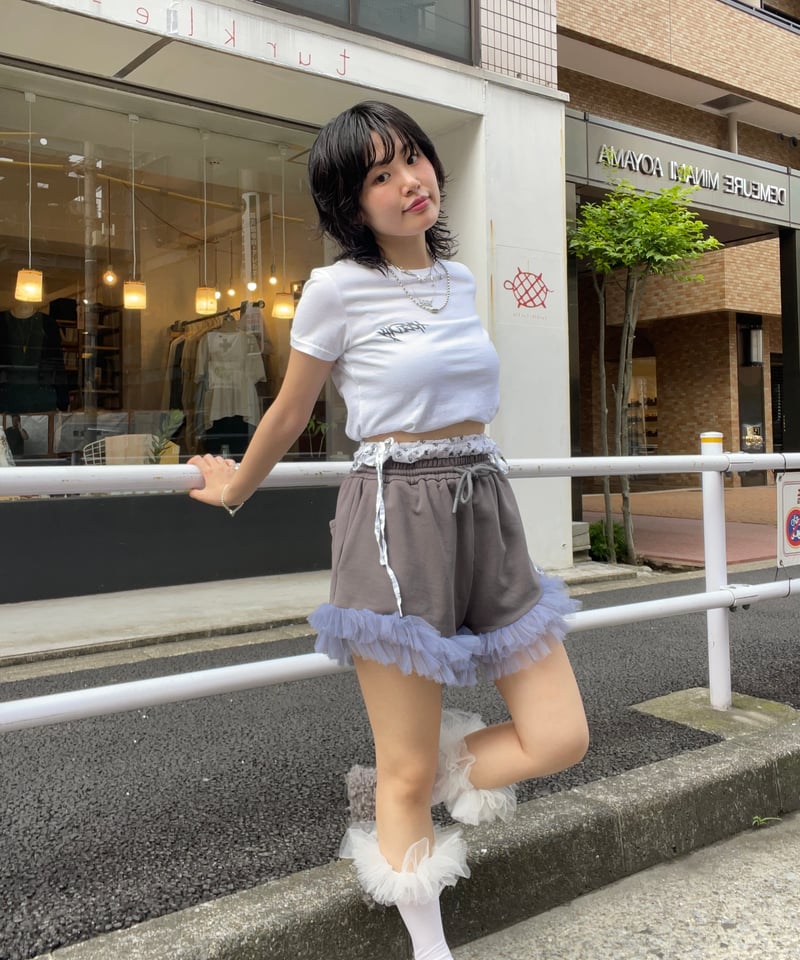 VIVANO × JURK / Ruffle Shorts