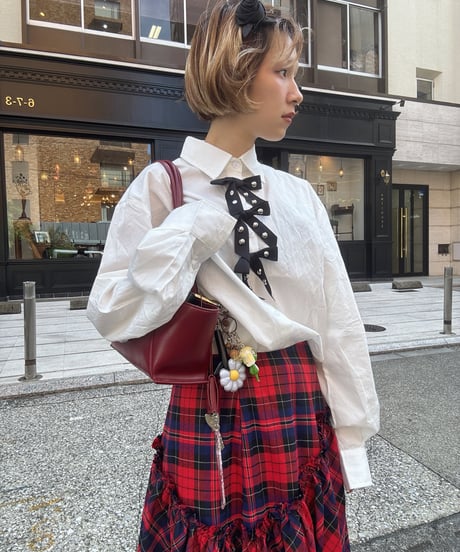 【美品】sister janeギンガムチェック フリル　クロップド　タンク 美品】sister janeギンガムチェック フリル クロップド タンク