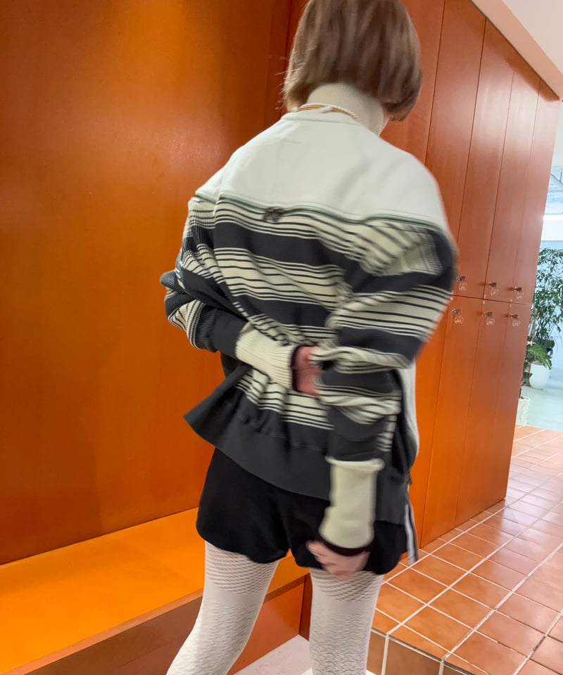 FACETASM / waffle knit zip sweat | JURK shop tokyo