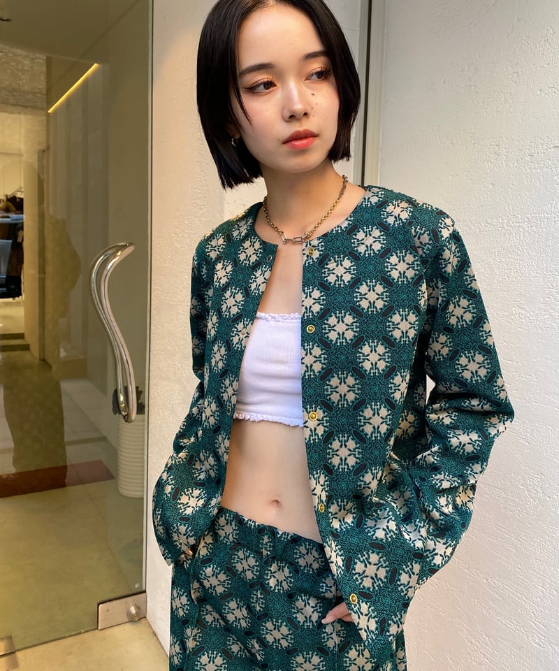 FUMIE=TANAKA / jaguard cardigan | JURK TOKYO FUMIE=TANAKA / jaguard cardigan | JURK TOKYO