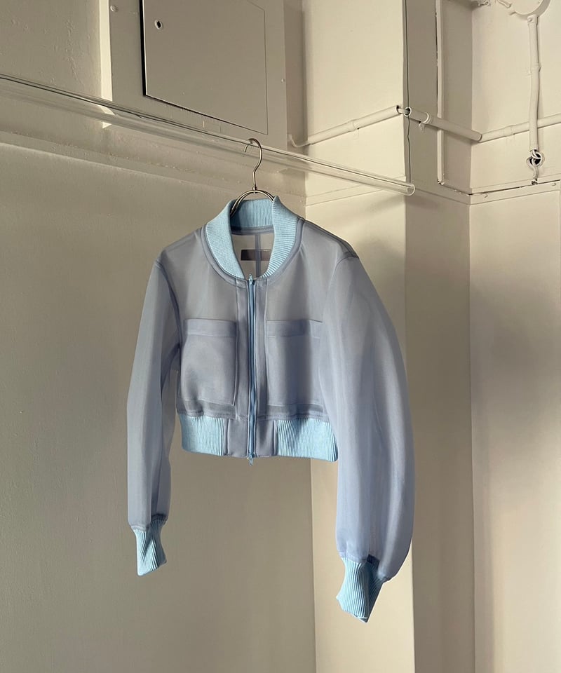 FUMIE=TANAKA / sheer short blouson | JURK TOKYO FUMIE=TANAKA / sheer short blouson | JURK TOKYO