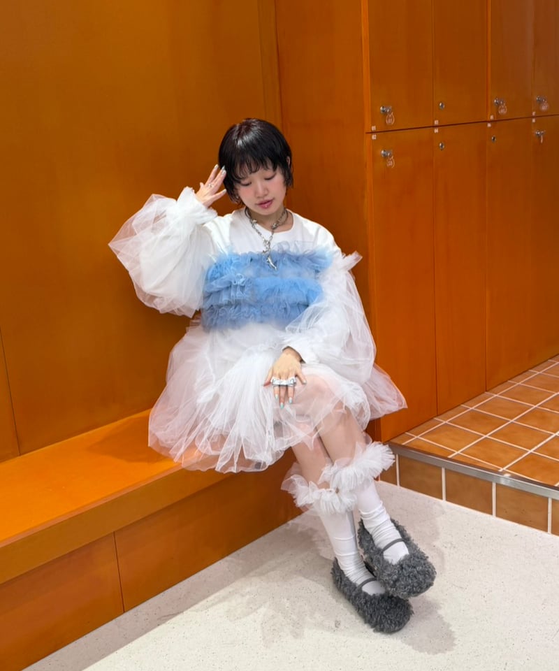 VIVIANO / Swell Tulle Sweat Shirt | JURK shop t