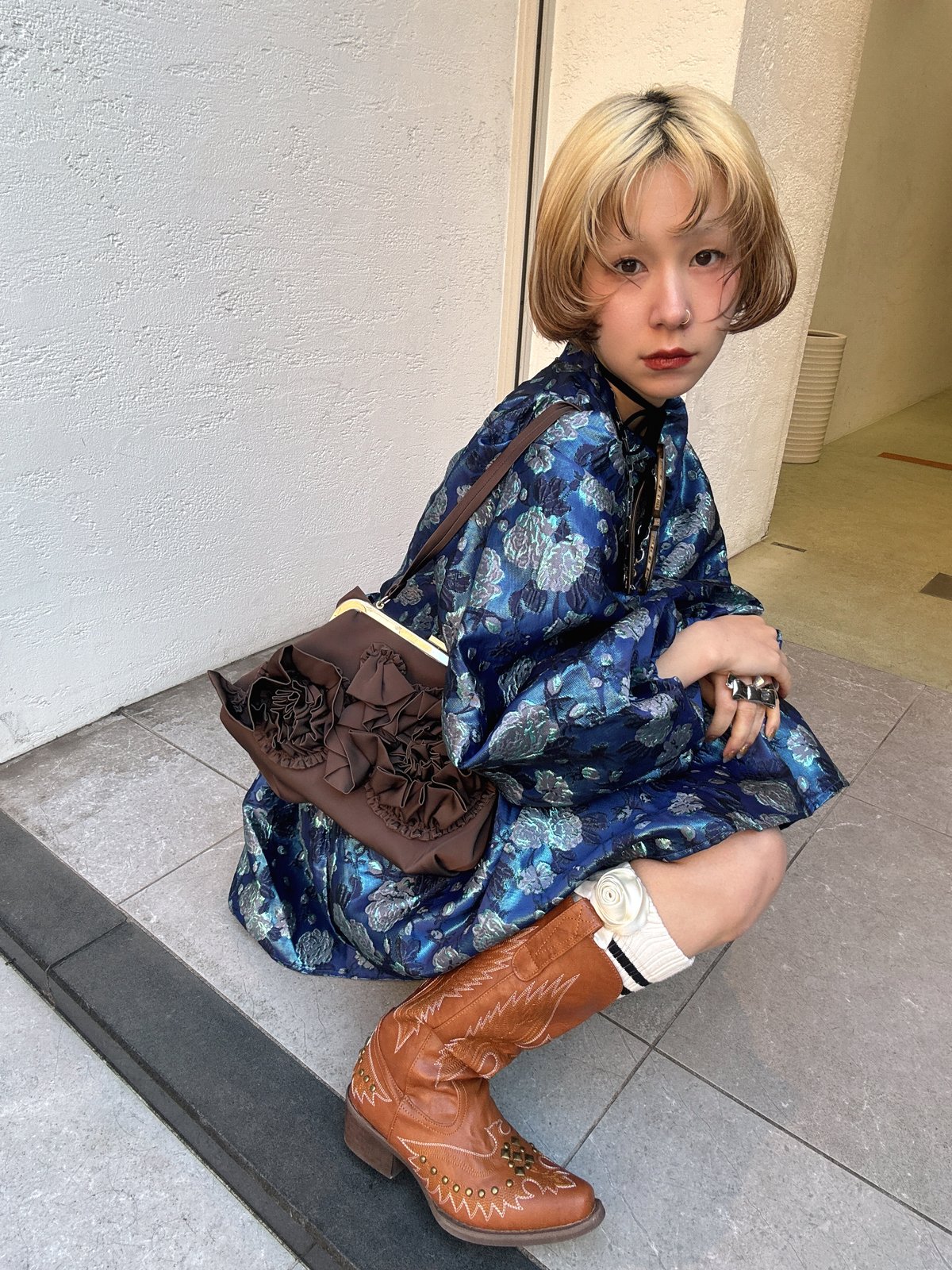 VIVIANO / Ruffle Hand Bag | JURK shop tokyo