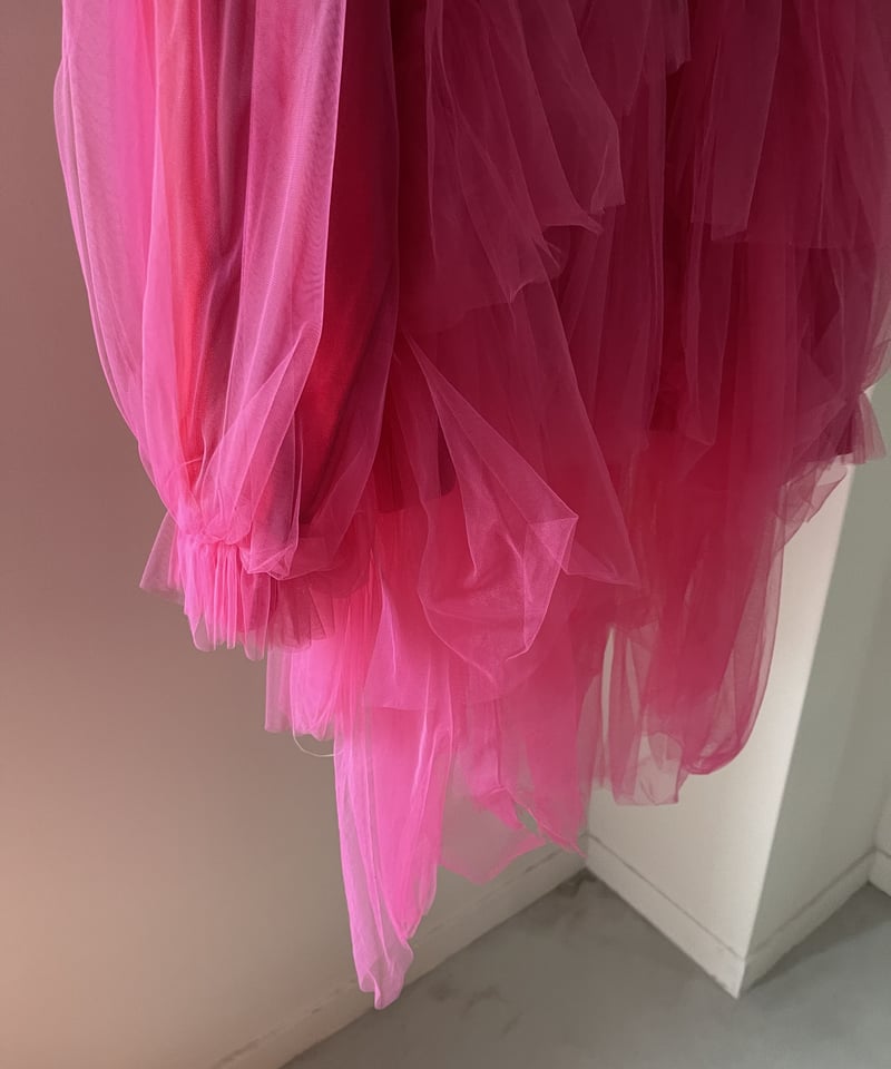 VIVIANO / Tiered Tulle Trimmed Hoodie | JURK TOKYO VIVIANO / Tiered Tulle Trimmed Hoodie | JURK TOKYO