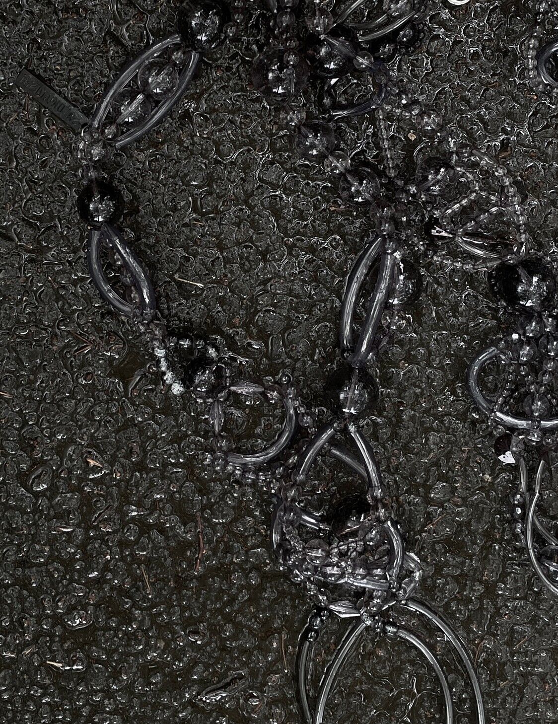 satokooishi / strap (clear black) | JURK TOKYO satokooishi / strap (clear black) | JURK TOKYO