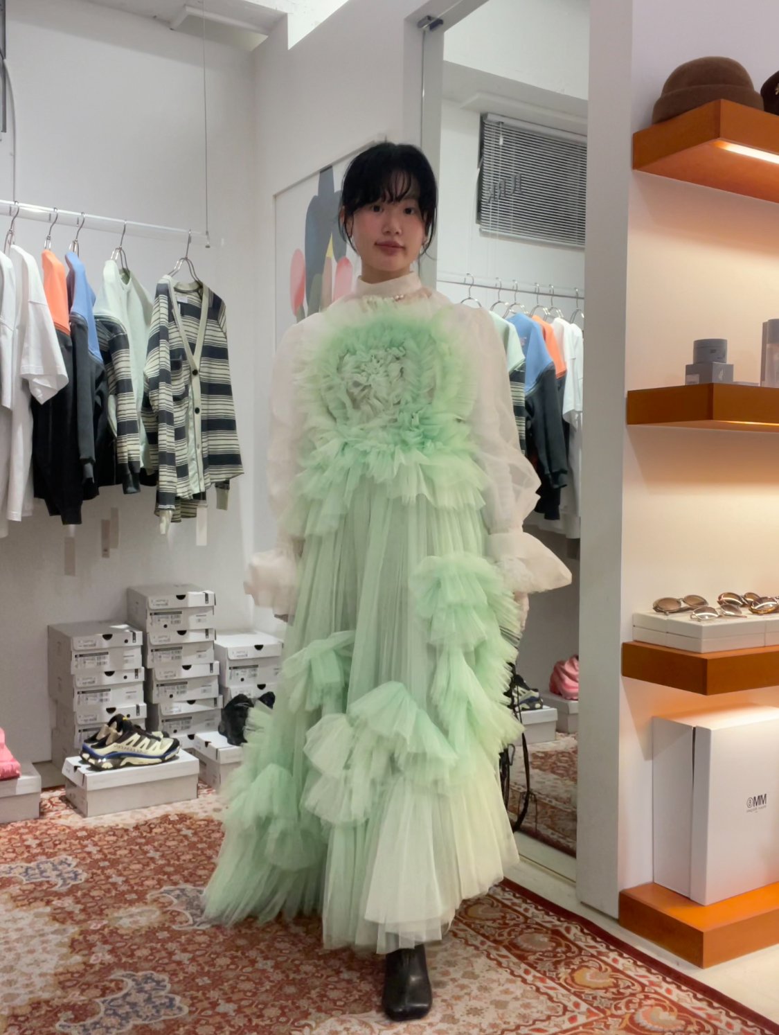 VIVIANO / Tulle Ruffle Cami Dress | JURK TOKYO VIVIANO / Tulle Ruffle Cami Dress | JURK TOKYO