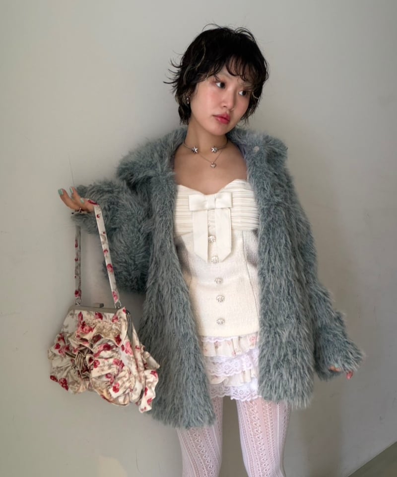 VIVIANO / Ruffle Hand Bag | JURK shop tokyo