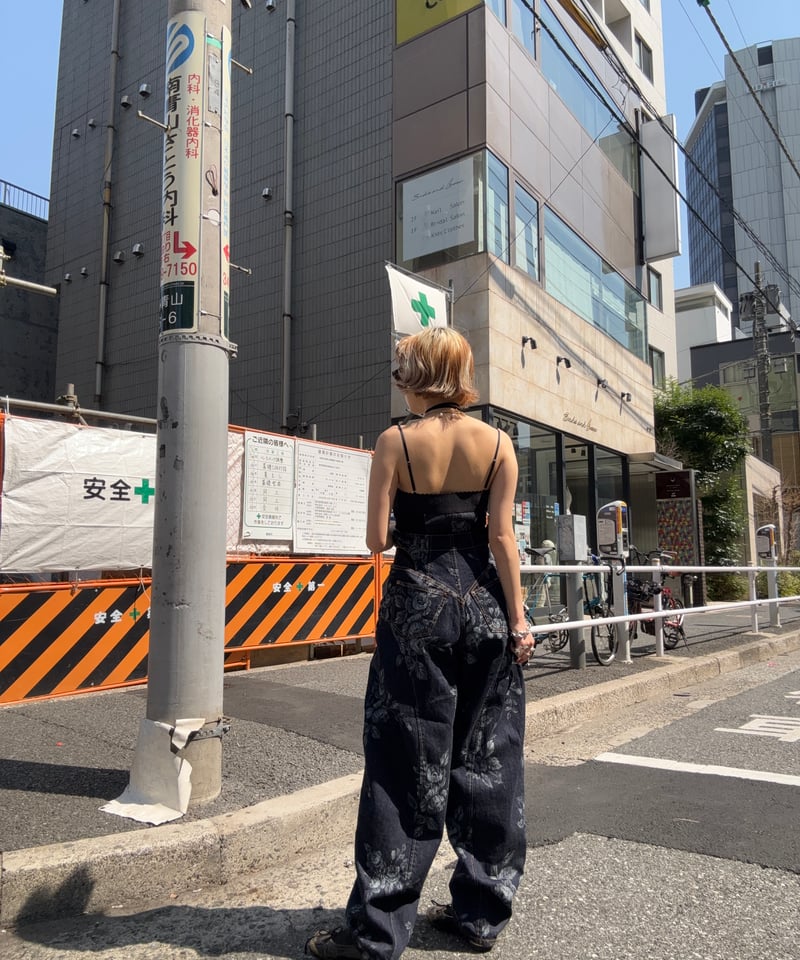 FETICO / ROSE DENIM HIGH-WAIST JEANS | JURK TOKYO FETICO / ROSE DENIM HIGH-WAIST JEANS | JURK TOKYO