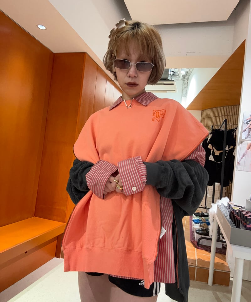 FACETASM / waffle knit zip sweat | JURK shop tokyo