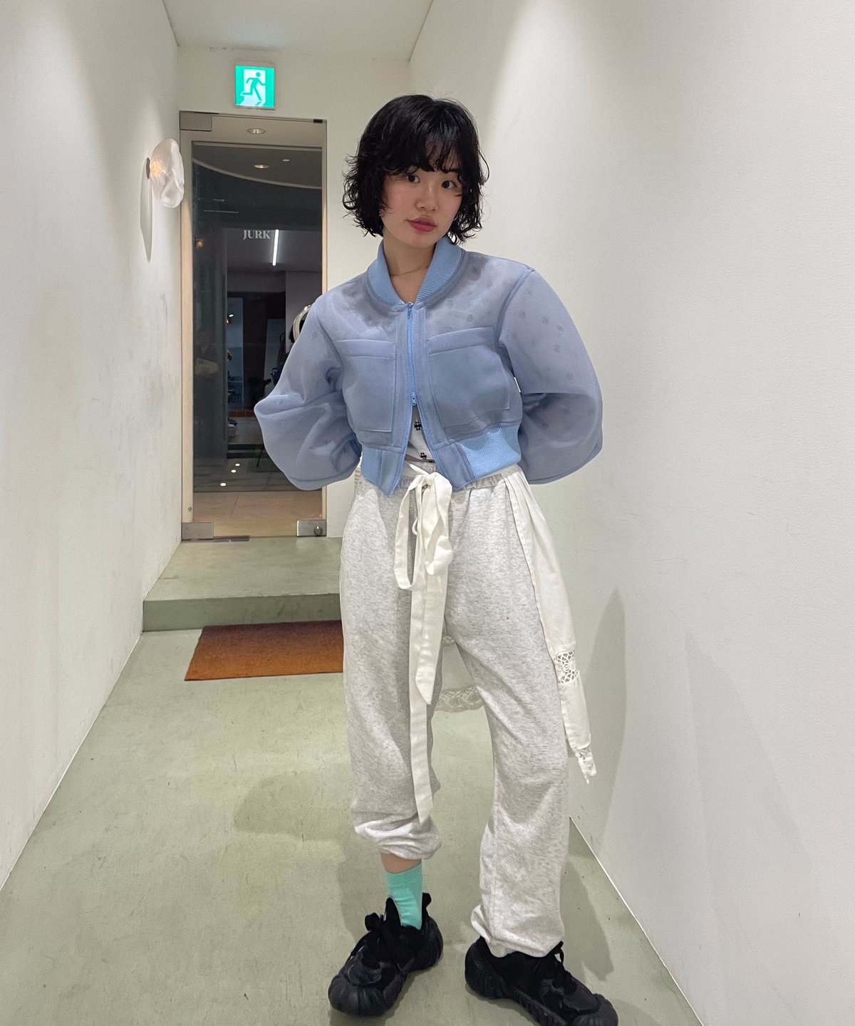 FUMIE=TANAKA / sheer short blouson | JURK TOKYO FUMIE=TANAKA / sheer short blouson | JURK TOKYO