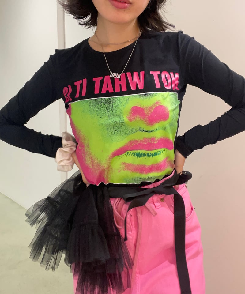 MM6 / graphic print body suit | JURK shop tokyo