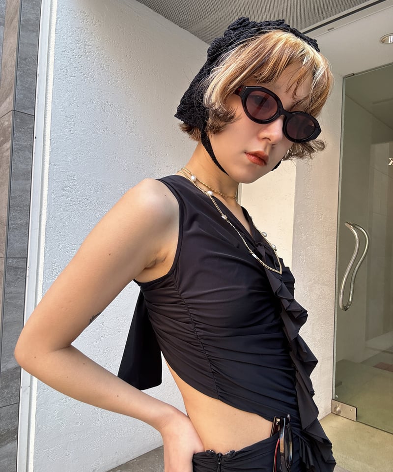 FETICO / HAND-KNITTED ROSE BEANIE | JURK shop t