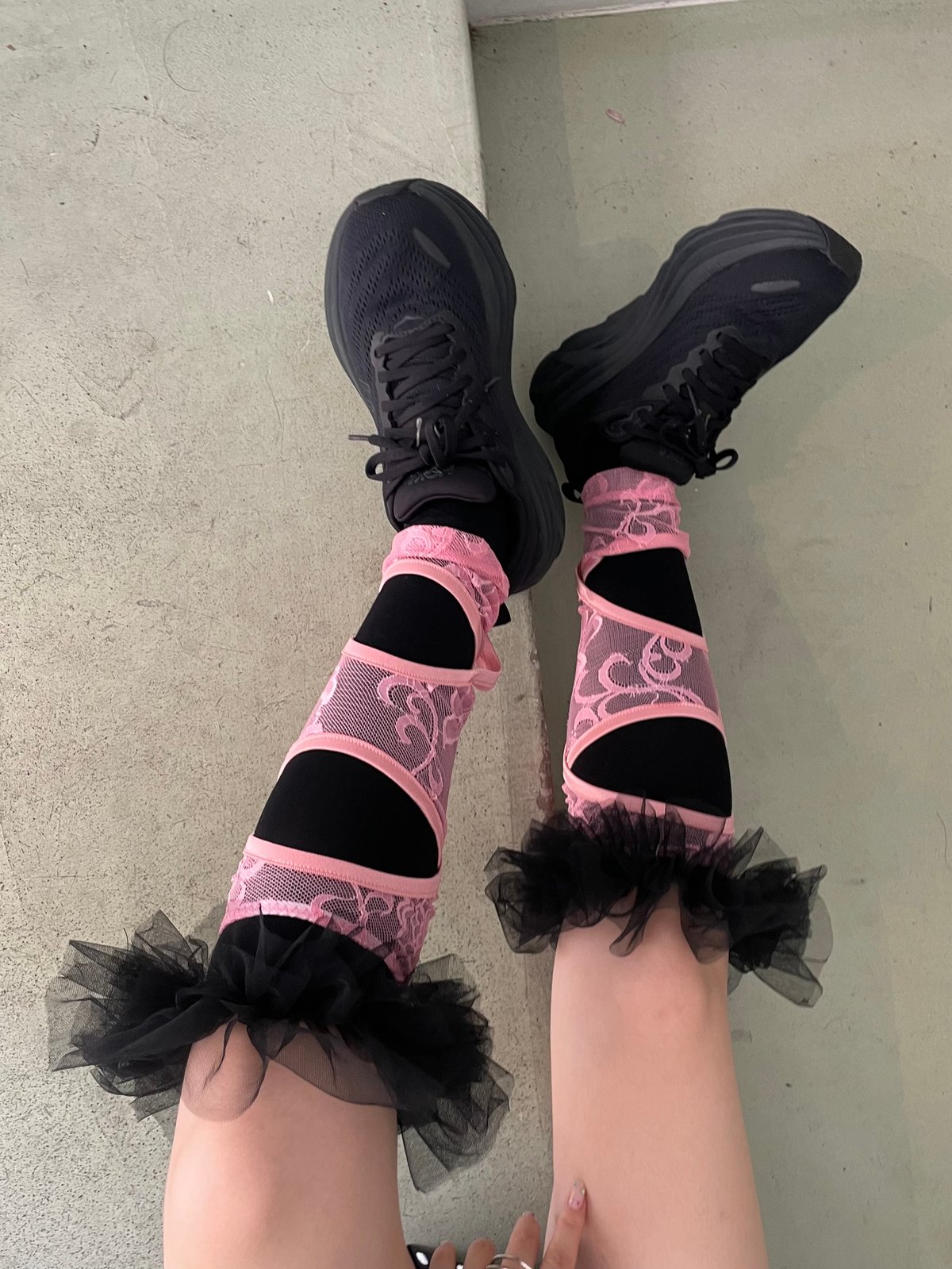 AKIKOAOKI アキコアオキ / laced leg AKIKOAOKI / laced leg | JURK shop tokyo