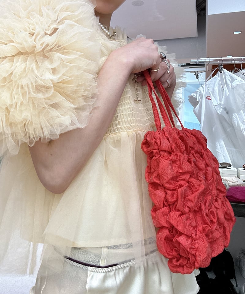 Sister Jane パーディー シャーリング・ミニ・バッグ sister jane / Parakeet Ruched Mini Bag | JURK s