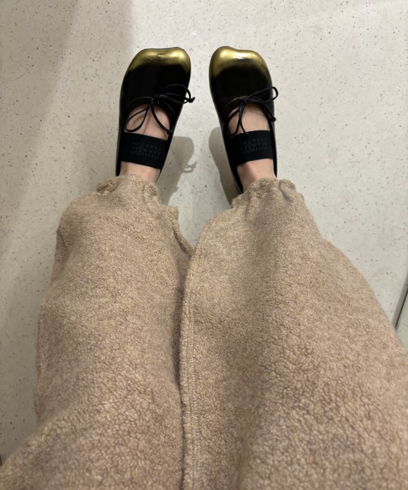 little $uzie / Wool Angola Pile Pajama Pants |