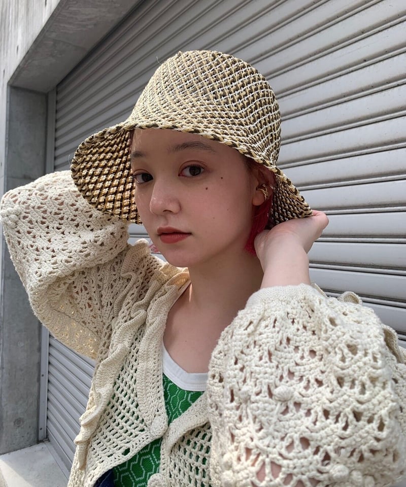 【未使用品】 La Maison de Lyllis 麦わら帽子 ベージュ系 La Maison de Lyllis 麦わら帽子 ベージュ 楽天市場】【La Maison de