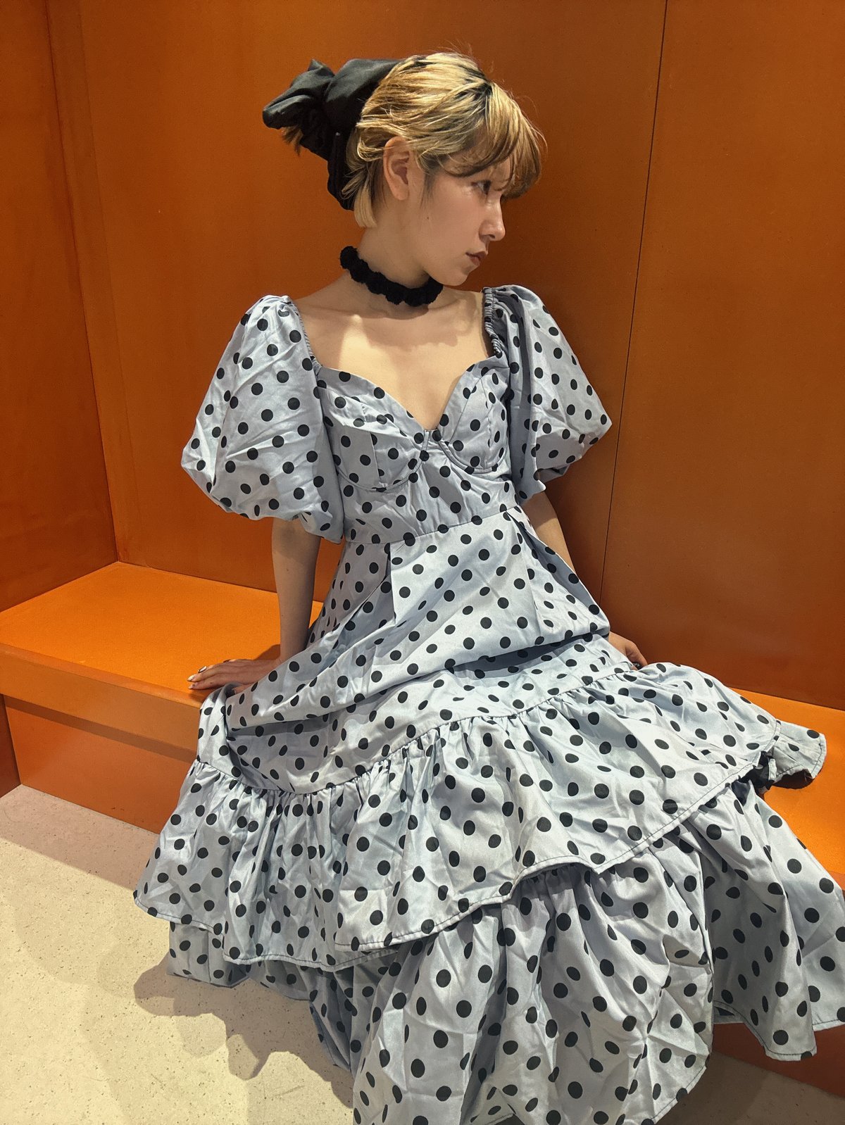 Dream Sister Jane ドレス　美品XS DREAM sister jane / Swift Jacquard Midi Dress |