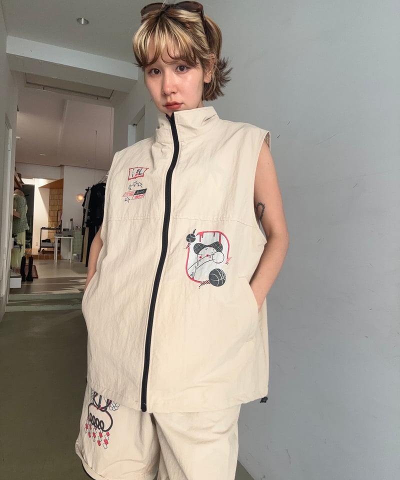 CommonNoun × JURK / nylon vest | JURK shop tokyo