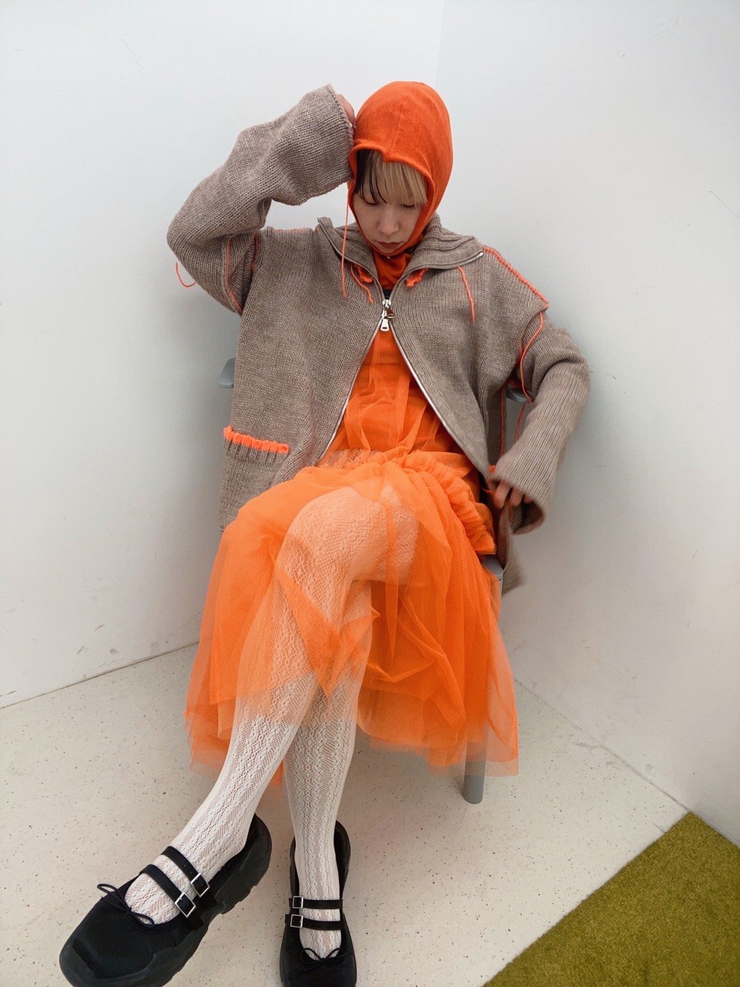 UGLY SWEATER CLUB ニット ピンク M UGLY SWEATER CLUB / #9 APATHETIC | JURK shop t