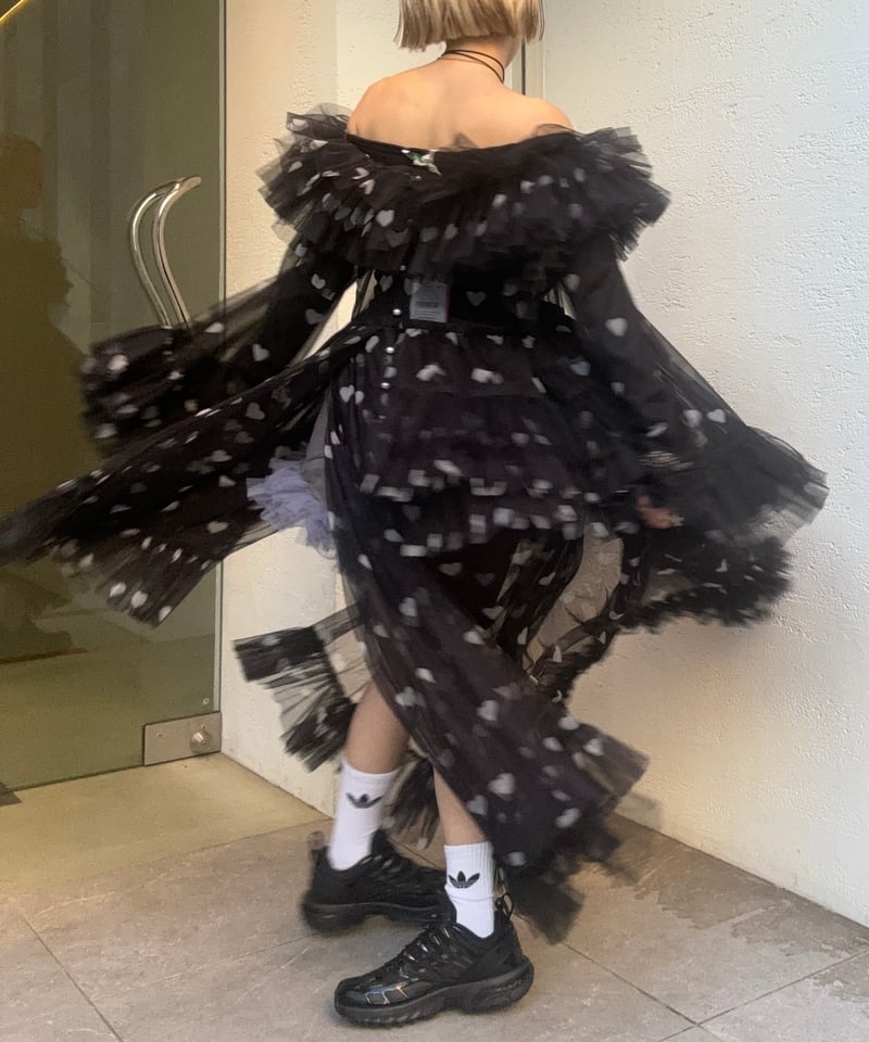 トップス 2023SS VIVIANO ASYMMETRIC TULLETOP Asymmetric tulle top - Women's fashion | Stradivarius United