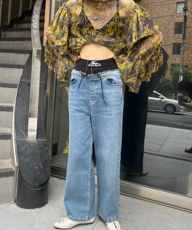 poterakko【プロフ必読下さい！】【No.56トップス254デニム】 一文無しアピじゃないですよ💸 #ootd #styling #30代