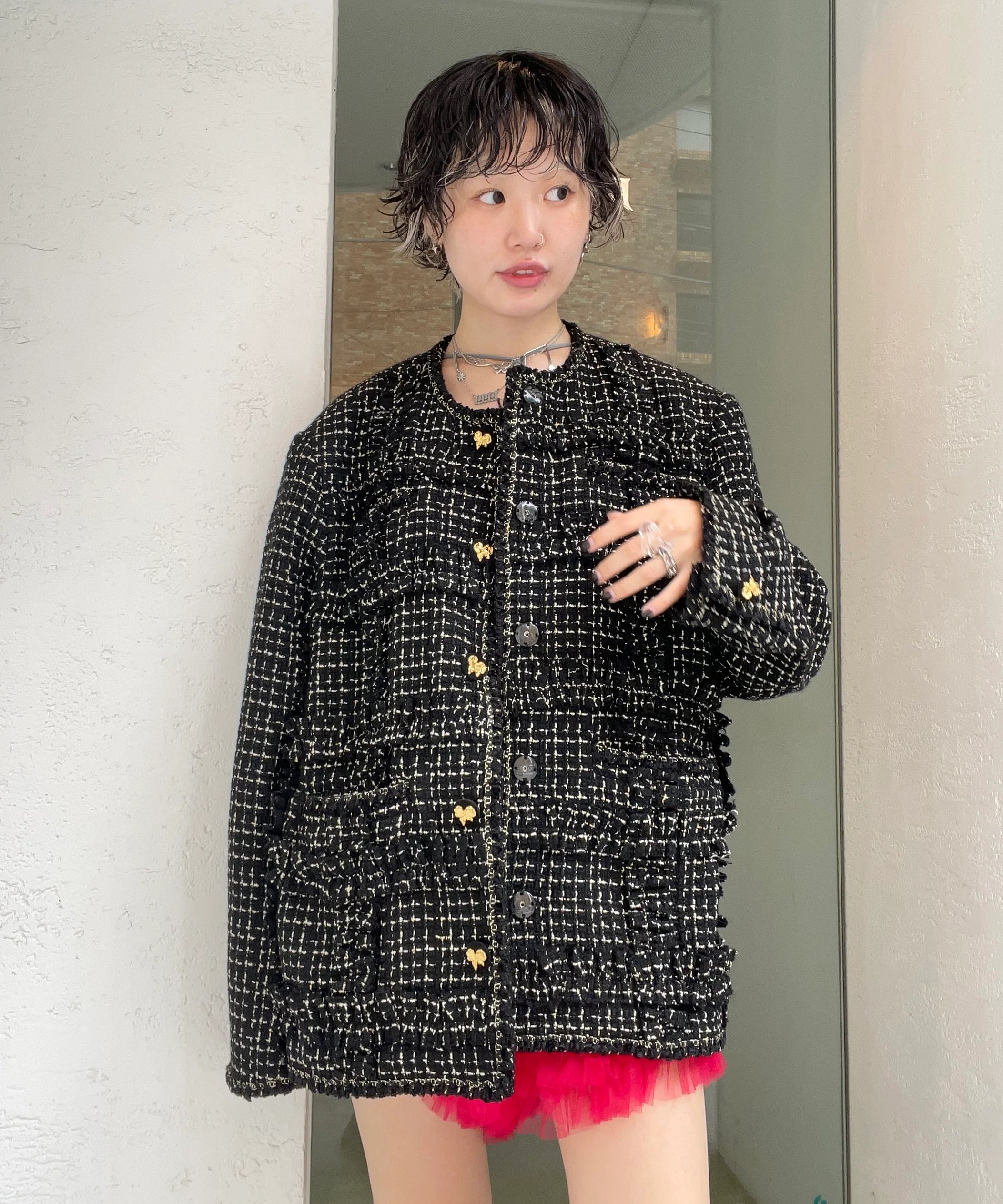 VIVIANO ツイードジャケット定価13万 original