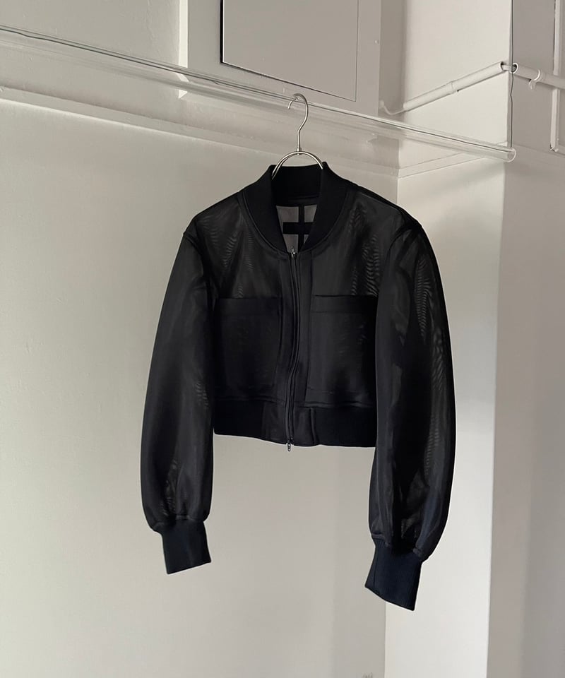 FUMIE=TANAKA / sheer short blouson | JURK TOKYO FUMIE=TANAKA / sheer short blouson | JURK TOKYO