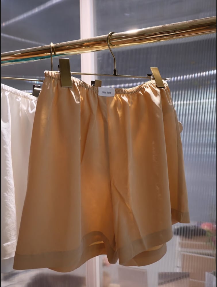 Little $uzie / silk touch TA shorts | JURK shop