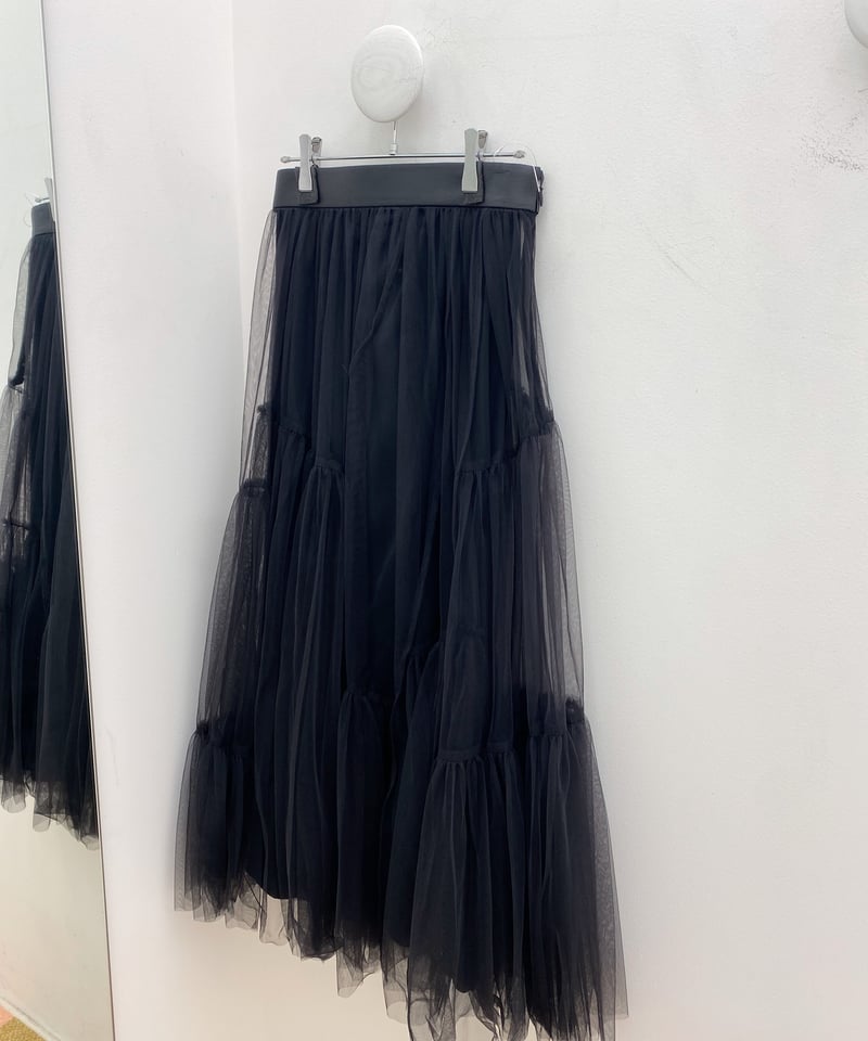 MURRAL / Leaf vein tulle skirt | jurk tokyo