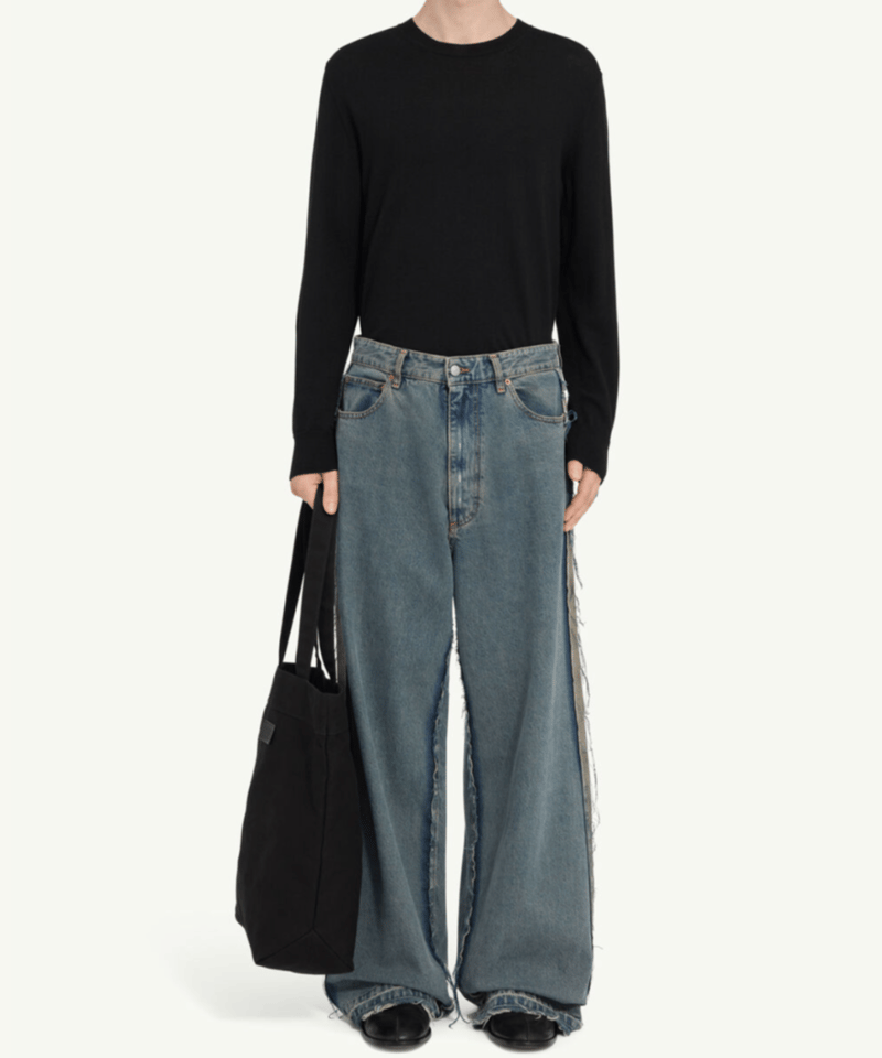 MM6 Maison Margiela / Cotton wide-leg jeans | J