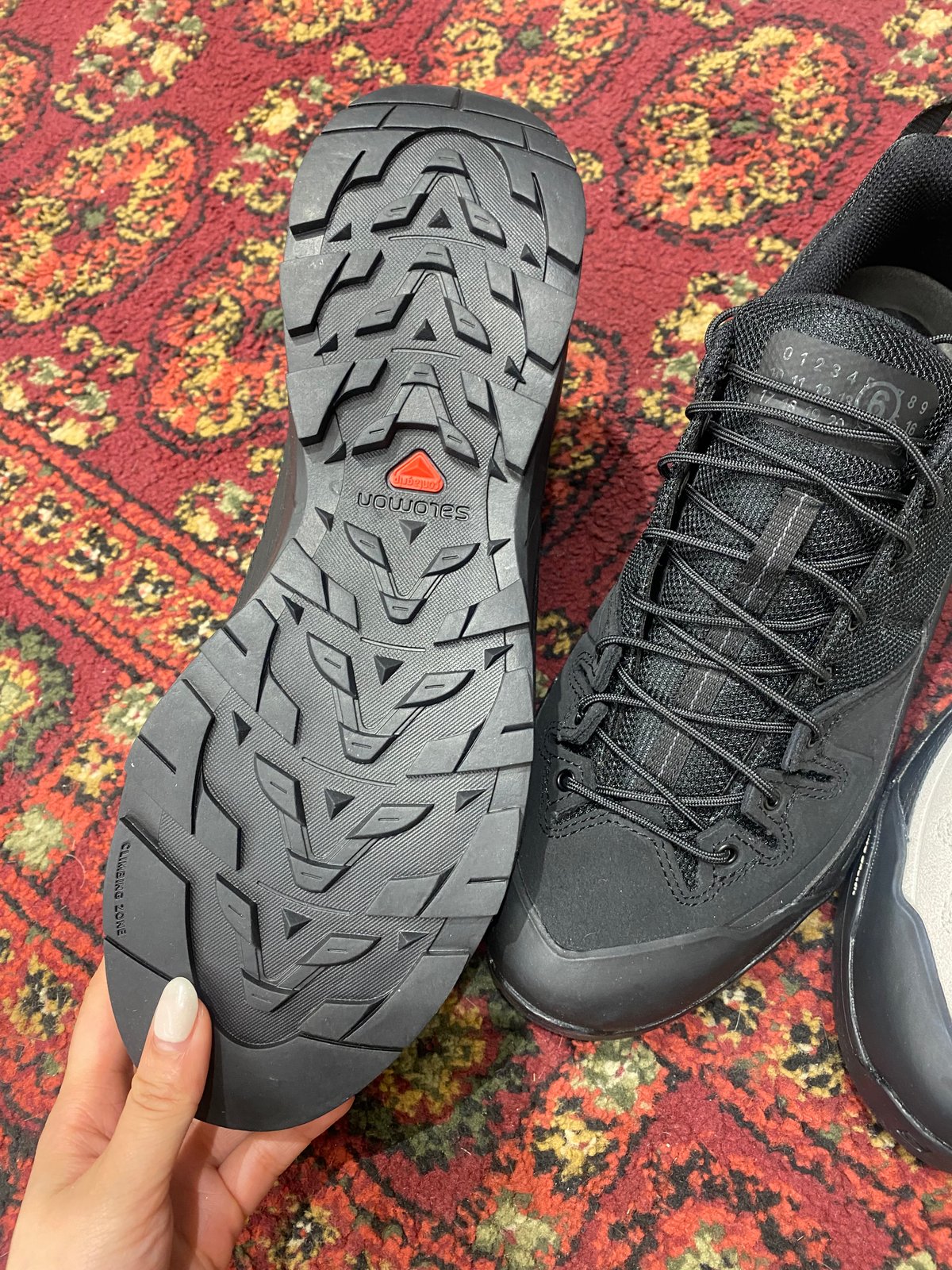 MM6 X Salomon /X-Alp LOGO sneaker (Men's)) | JU