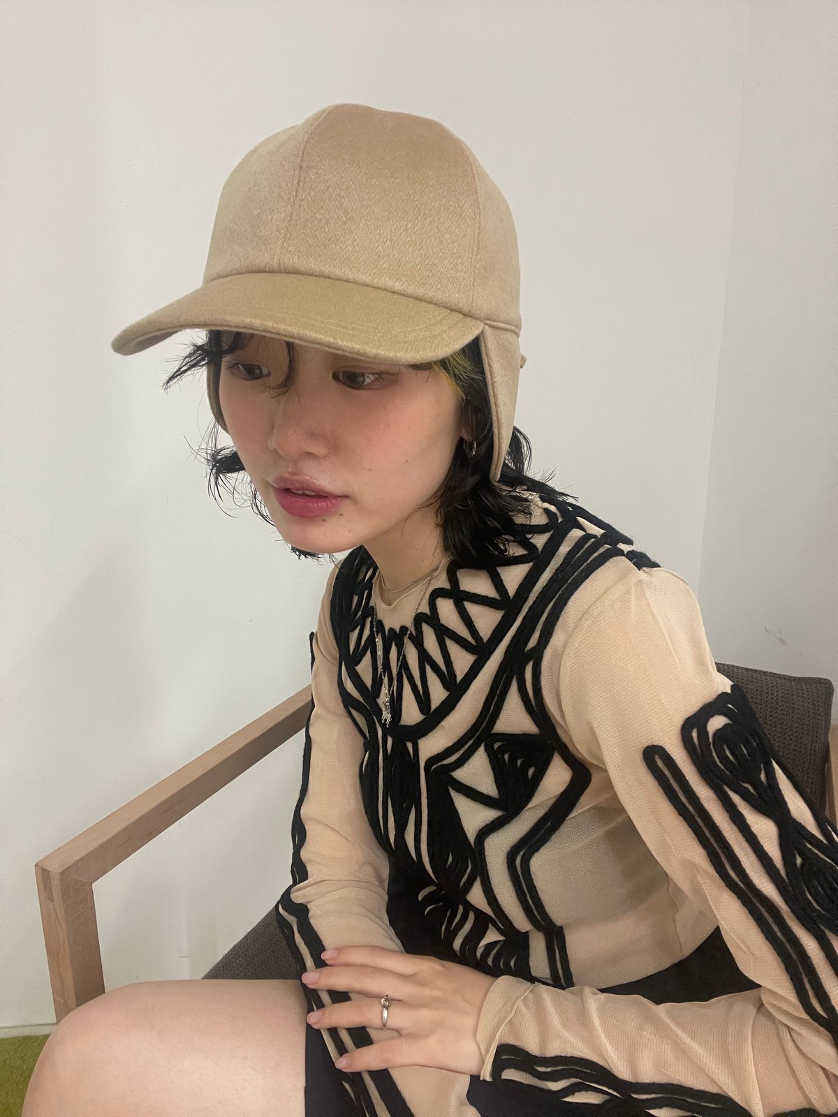 FUMIE=TANAKA / mesh giza long t | JURK shop tokyo