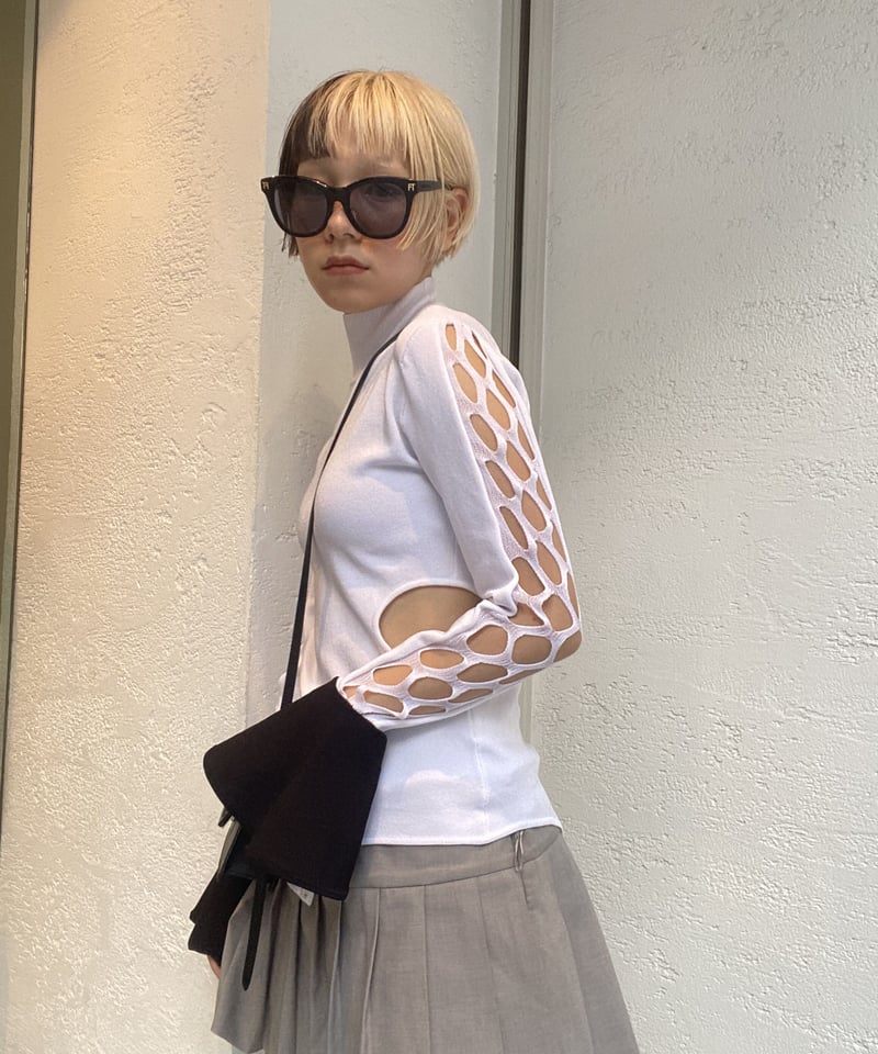 FETICO / BICOLORED KNIT BODYSUIT | JURK TOKYO FETICO / BICOLORED KNIT BODYSUIT | JURK TOKYO