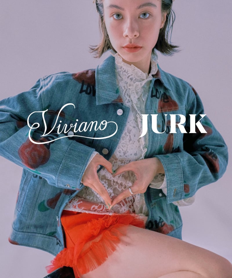 ジャケット・アウター FIORE PRINT DENIM DRESS FIORE PRINT DENIM DRESS ワンピース