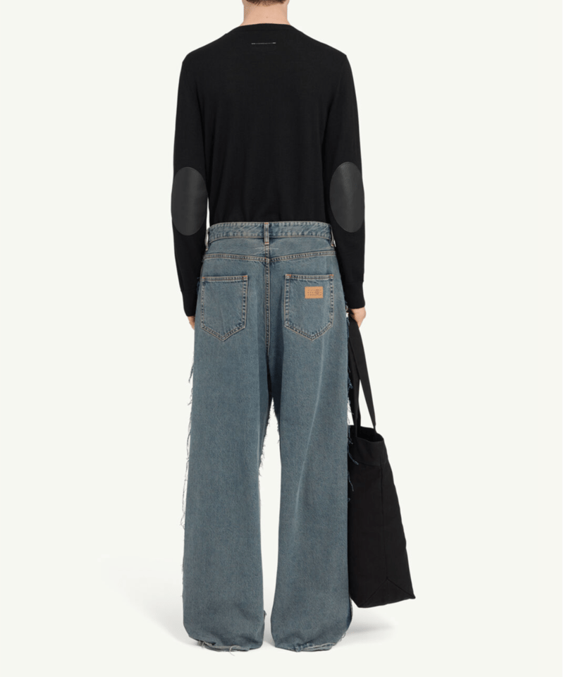 MM6 Maison Margiela / Cotton wide-leg jeans | J
