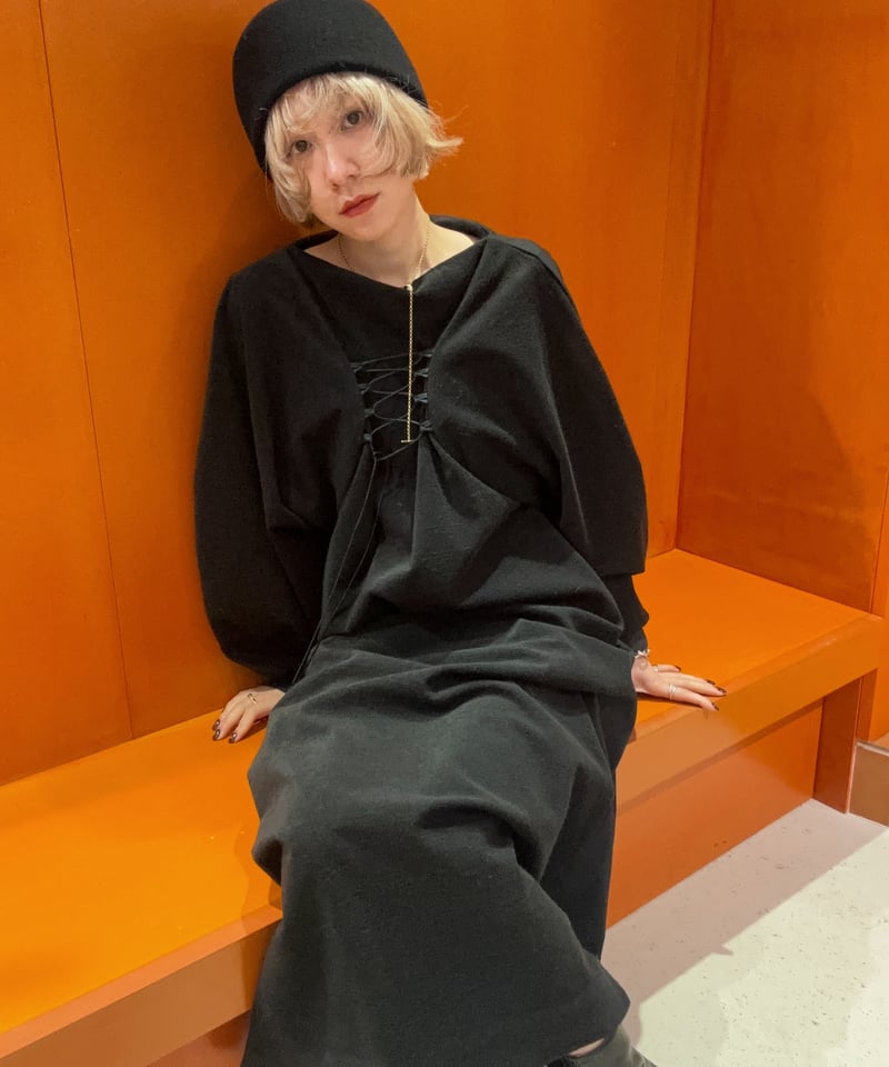 Jens / LAMP SLEEVE PULLOVER DRESS | JURK shop t