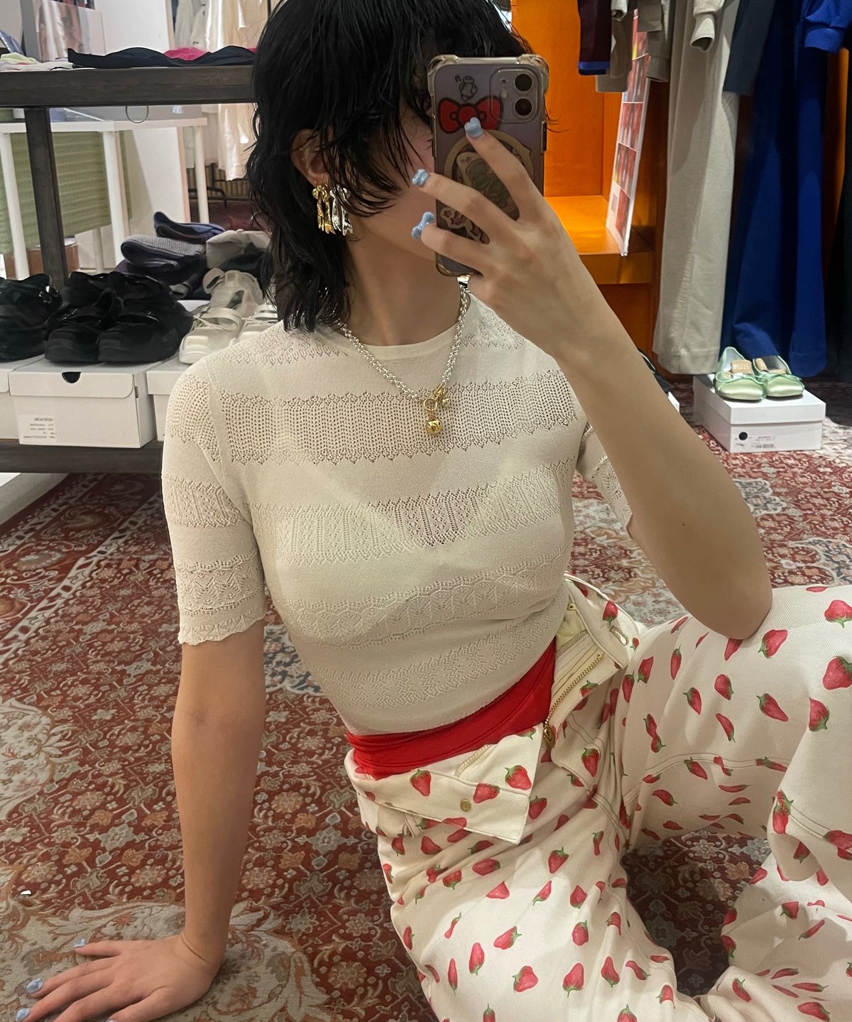 FETICO / STRETCH LACE KNIT BODYSUIT | JURK shop